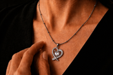گردنبند قلب عشق بینهایت – Heart Infinity Necklace